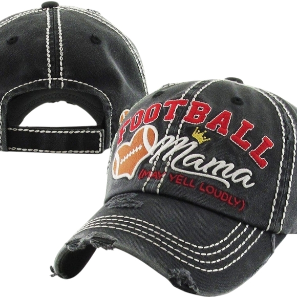 NWOT Football Mama Embroidered Cap - Picture 6 of 6